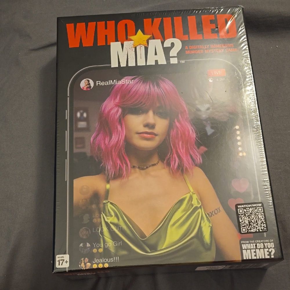 Who Killed Mia? Interactive Game